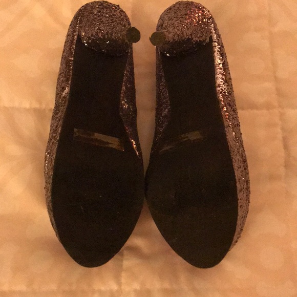 Sparkly Platform Heels Size 9 - Picture 4 of 7